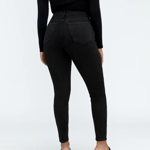 Everlane The Curvy Way-High Skinny Jean Black 28 Crop - Picture 2 of 7